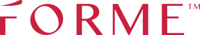 Red text on a white background spelling "FORME" with a trademark symbol.